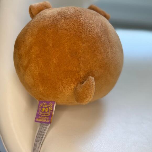 Honeymaru Puppy Dog Plush - 5" Round Ball Stuffie - Picture 4 of 4